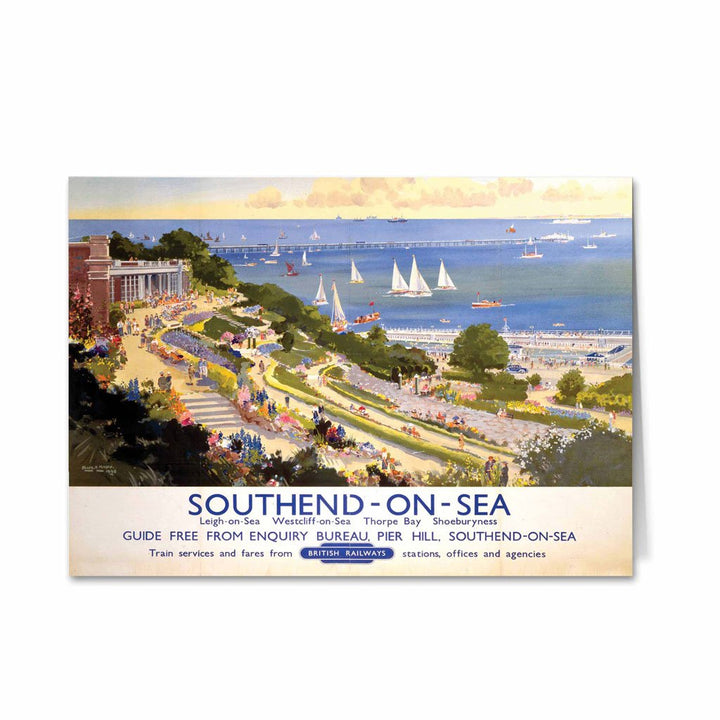 Southend-on-sea - Pier Hill Greeting Card