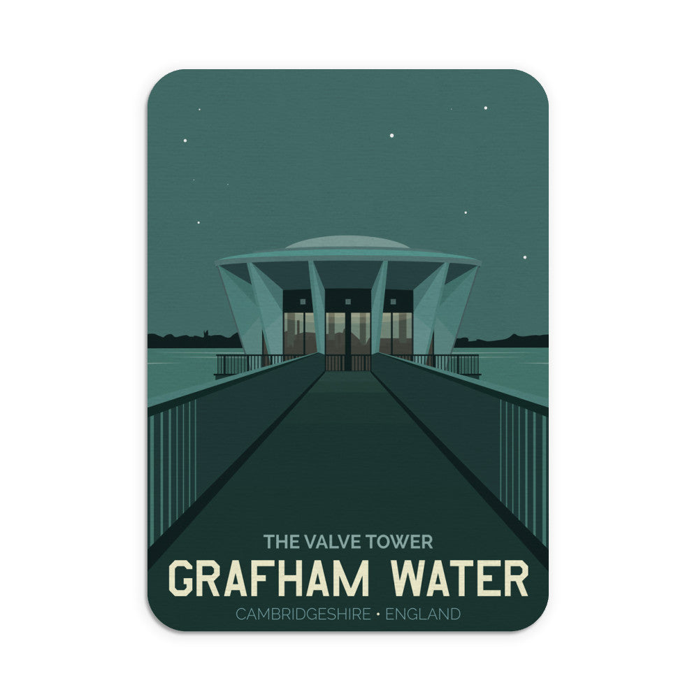 Grafham Water, Cambridgeshire Mouse Mat