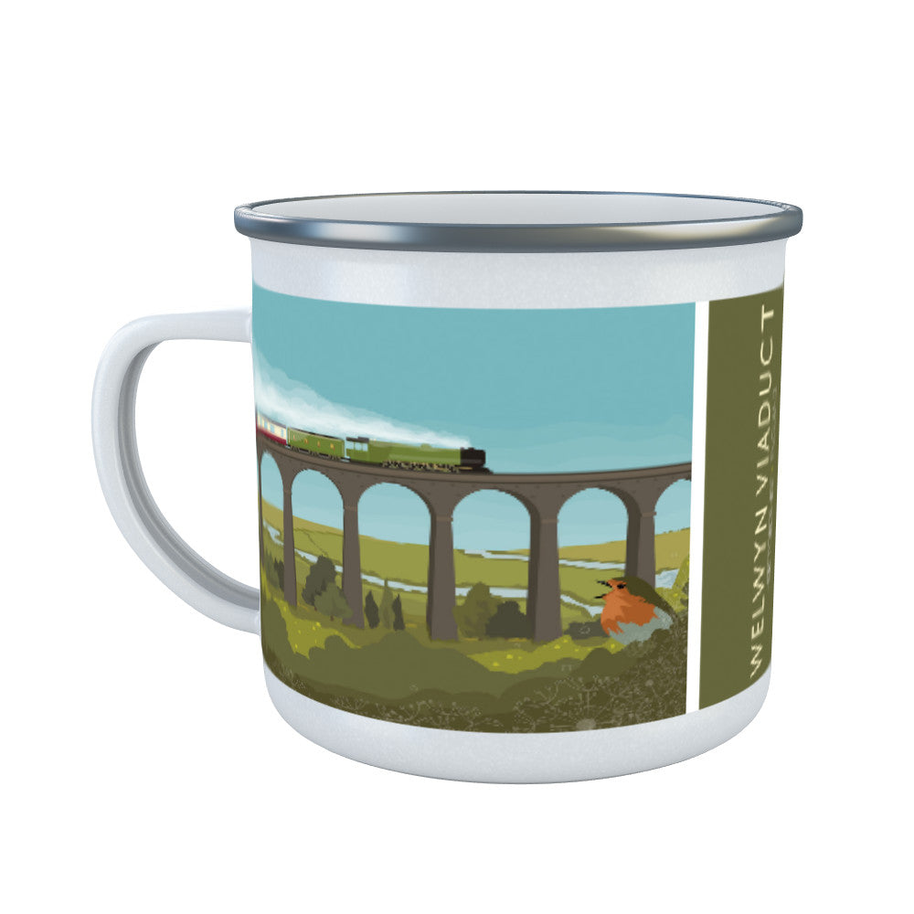 Welwyn Viaduct, Hertfordshire Enamel Mug