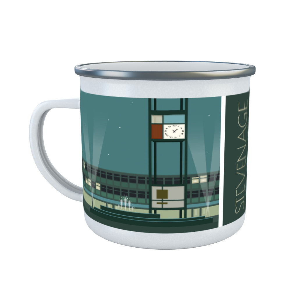 Stevenage, Hertfordshire Enamel Mug