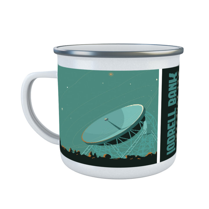 Jodrell Bank Observatory Enamel Mug