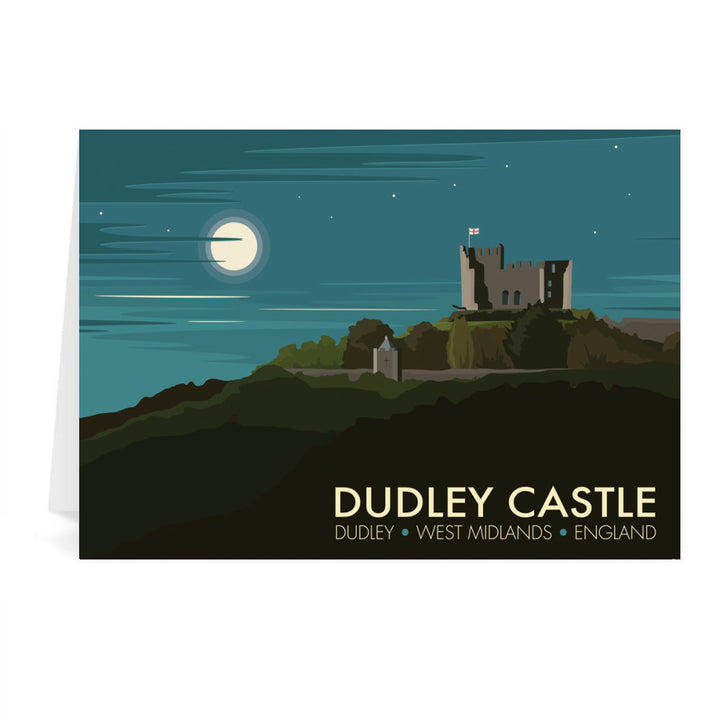 Dudley Castle Greeting Card 7x5