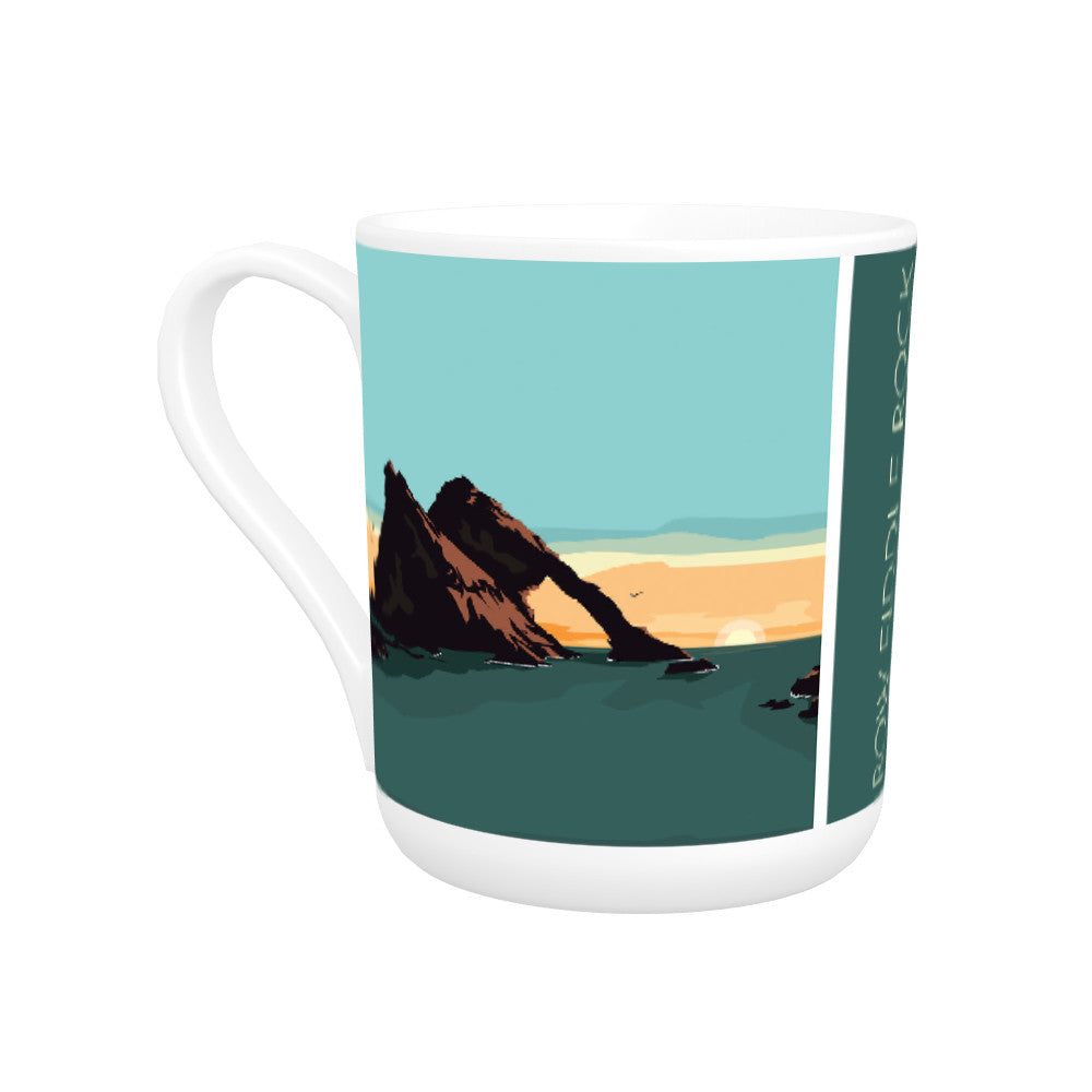 Bow Fiddle Rock, Moray, Scotland Bone China Mug