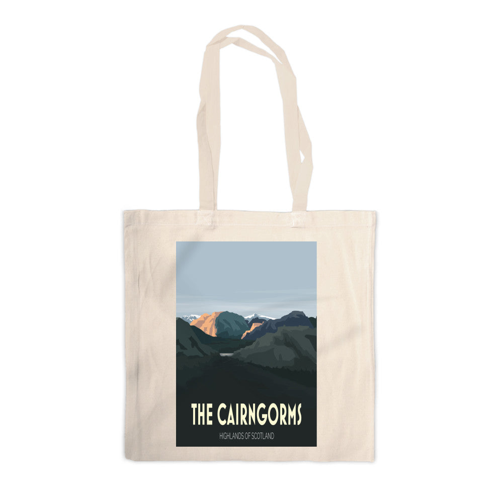 The Cairngorms, Highlands of Scotland Canvas Tote Bag