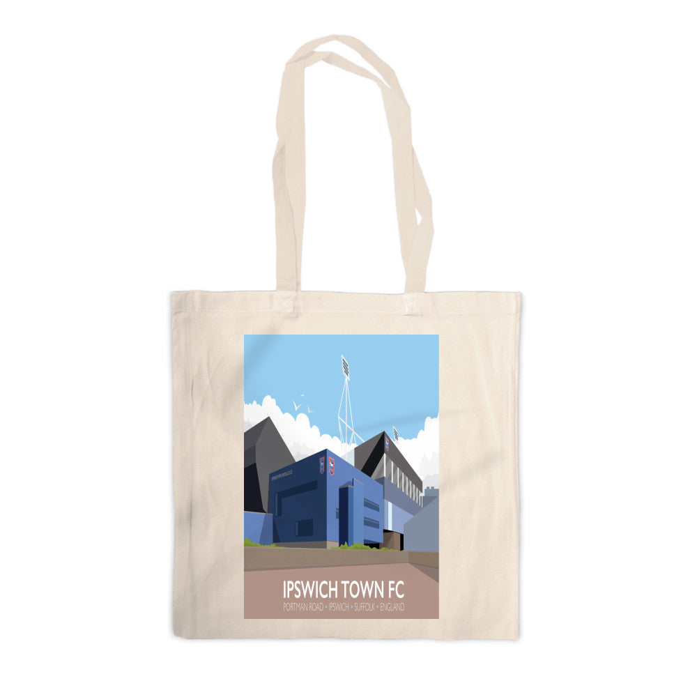 Portman Road, Ipswich Canvas Tote Bag