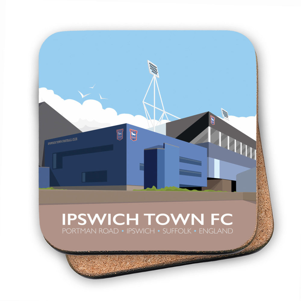 Portman Road, Ipswich MDF Coaster