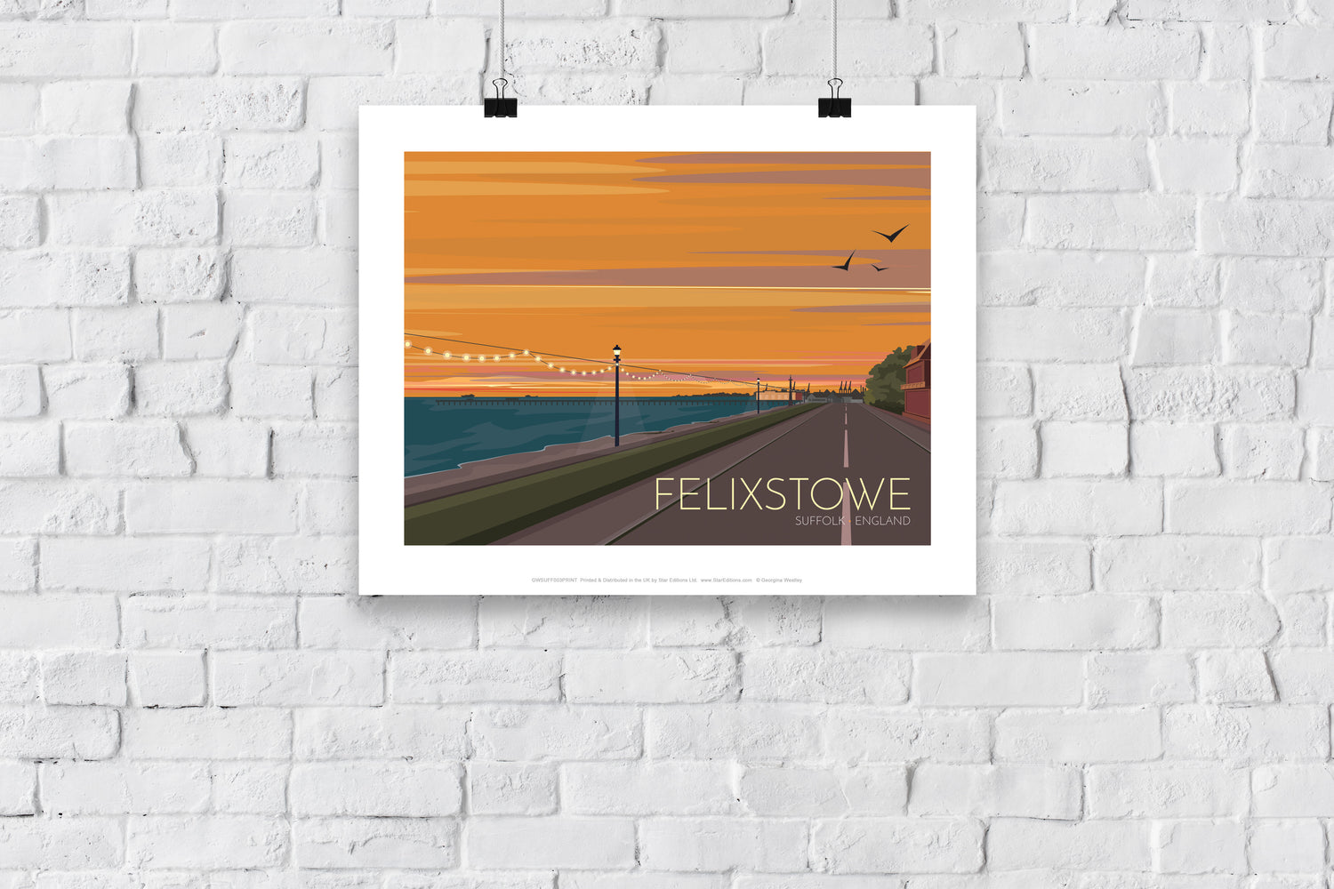 Felixstowe, Suffolk - Art Print