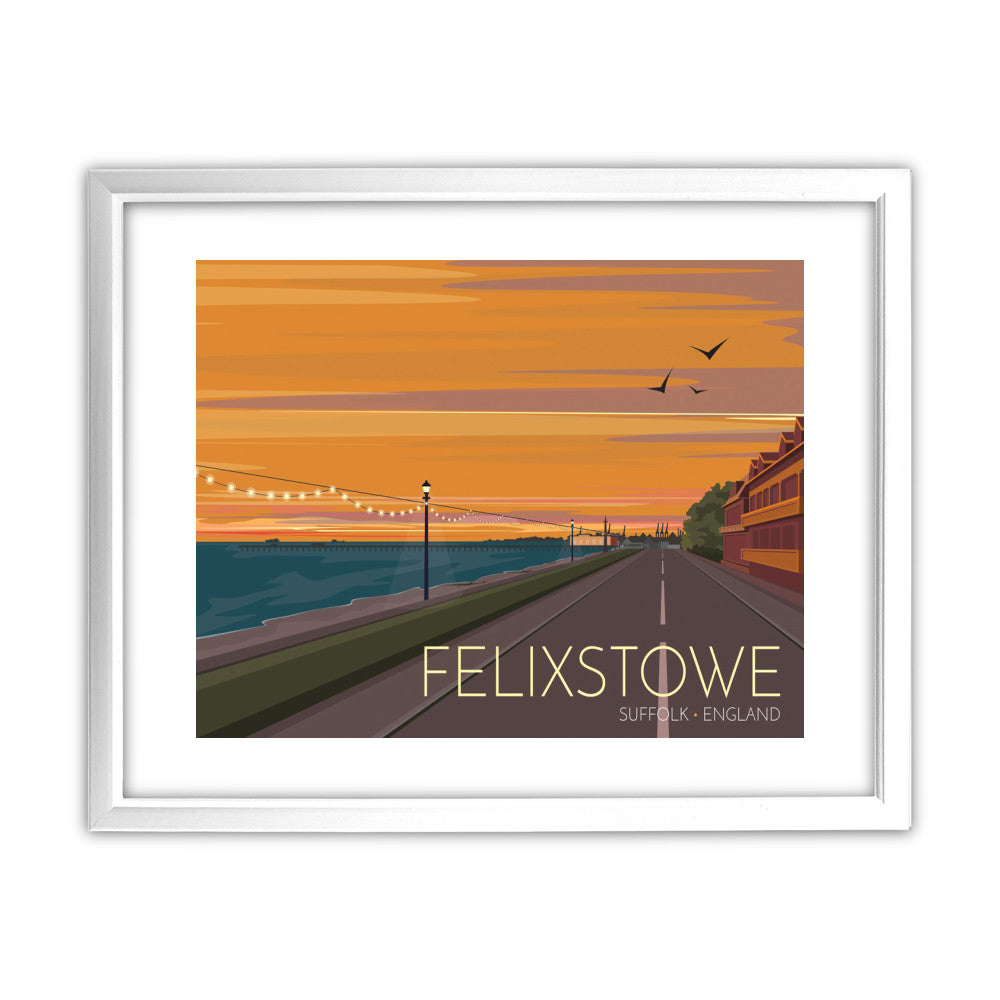 Felixstowe, Suffolk - Art Print