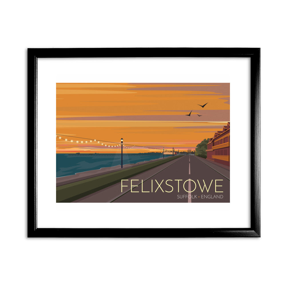 Felixstowe, Suffolk - Art Print