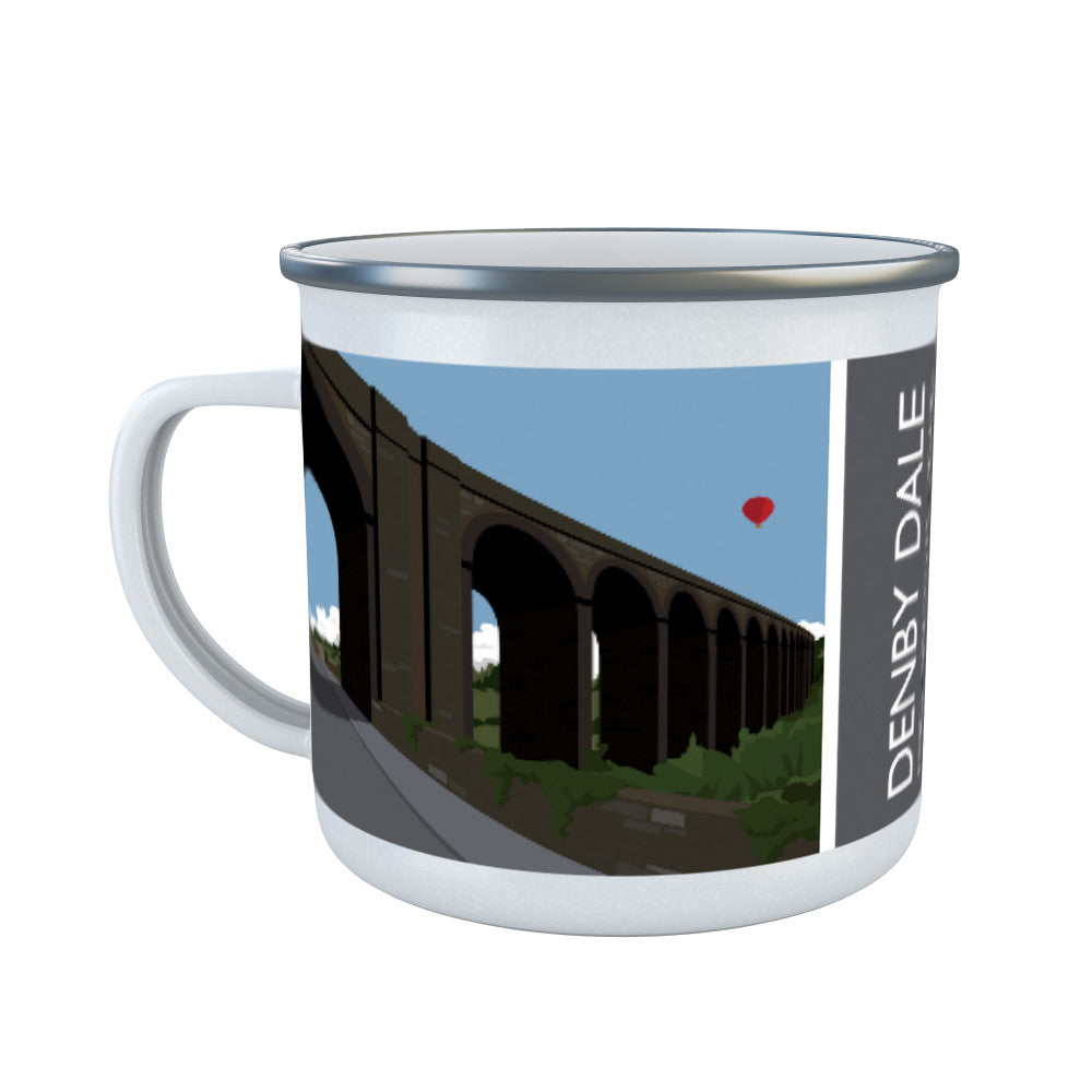 Denby Dale, Kirlees, Yorkshire Enamel Mug