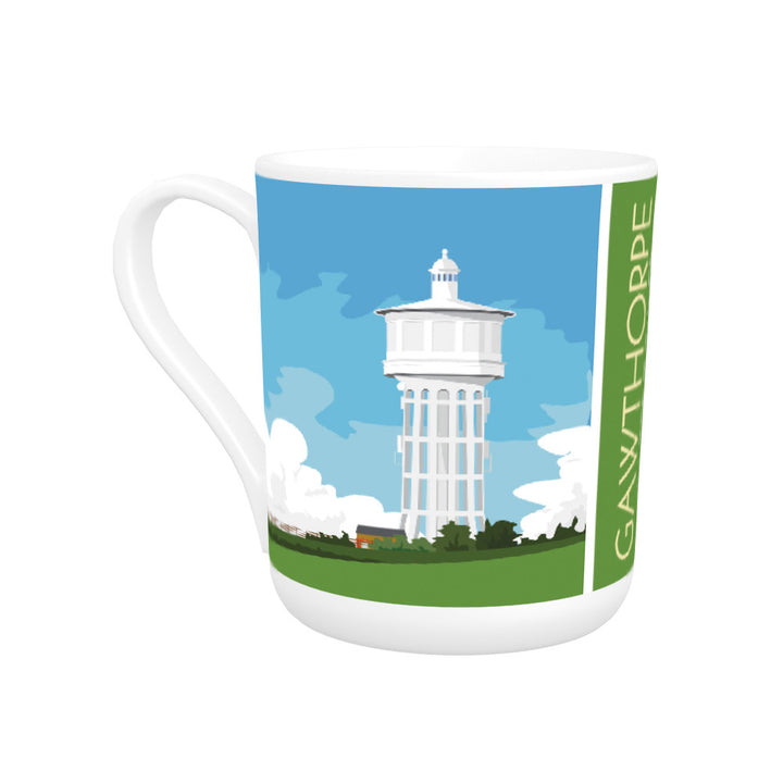 The Gawthorpe Water Tower, Wakefield, Yorkshire Bone China Mug