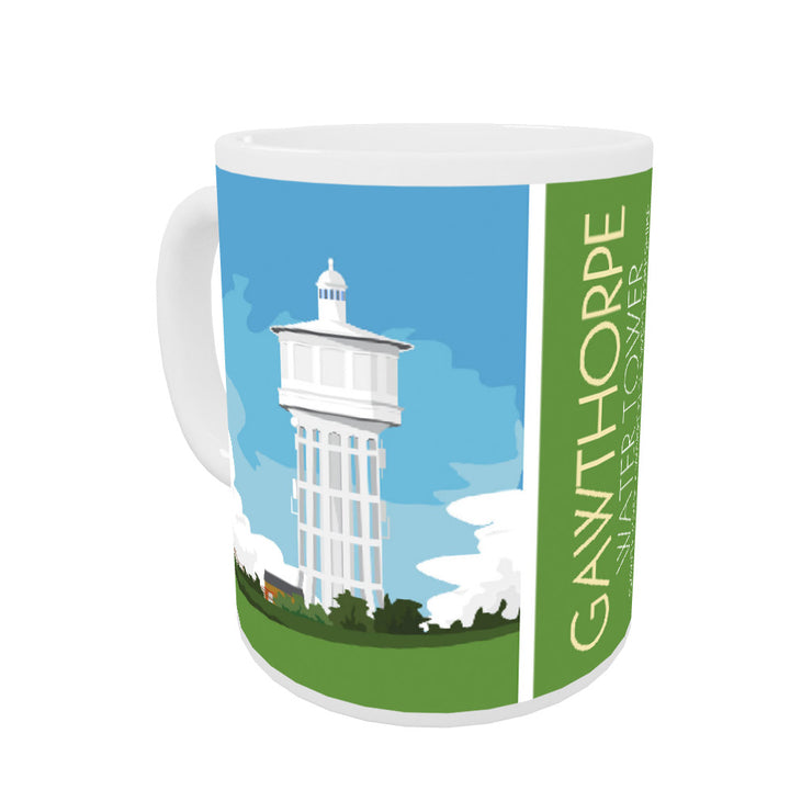 The Gawthorpe Water Tower, Wakefield, Yorkshire Coloured Insert Mug