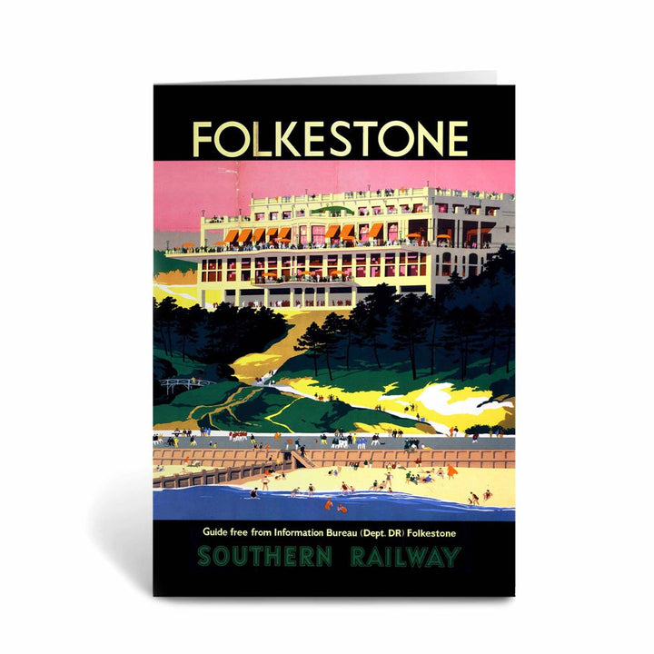 Folkestone Southern Railway Greeting Card