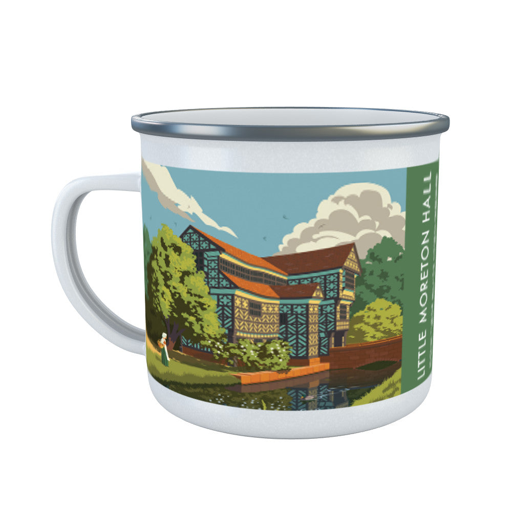 Little Moreton Hall, Cheshire Enamel Mug