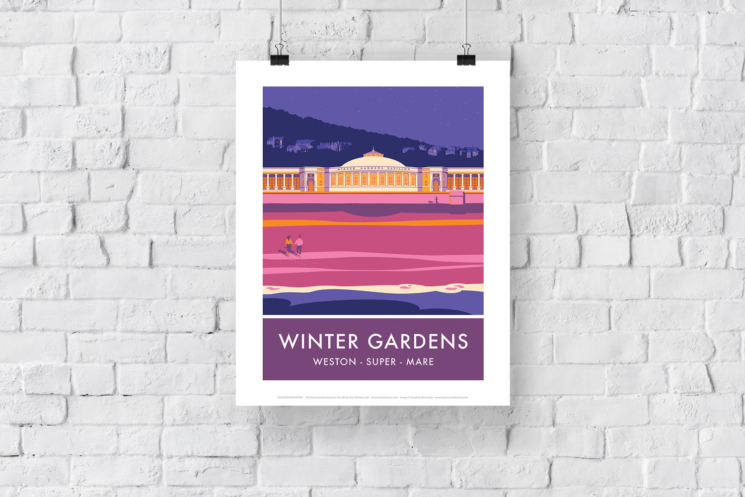 Winter Gardens, Weston Super Mare, Somerset - Art Print