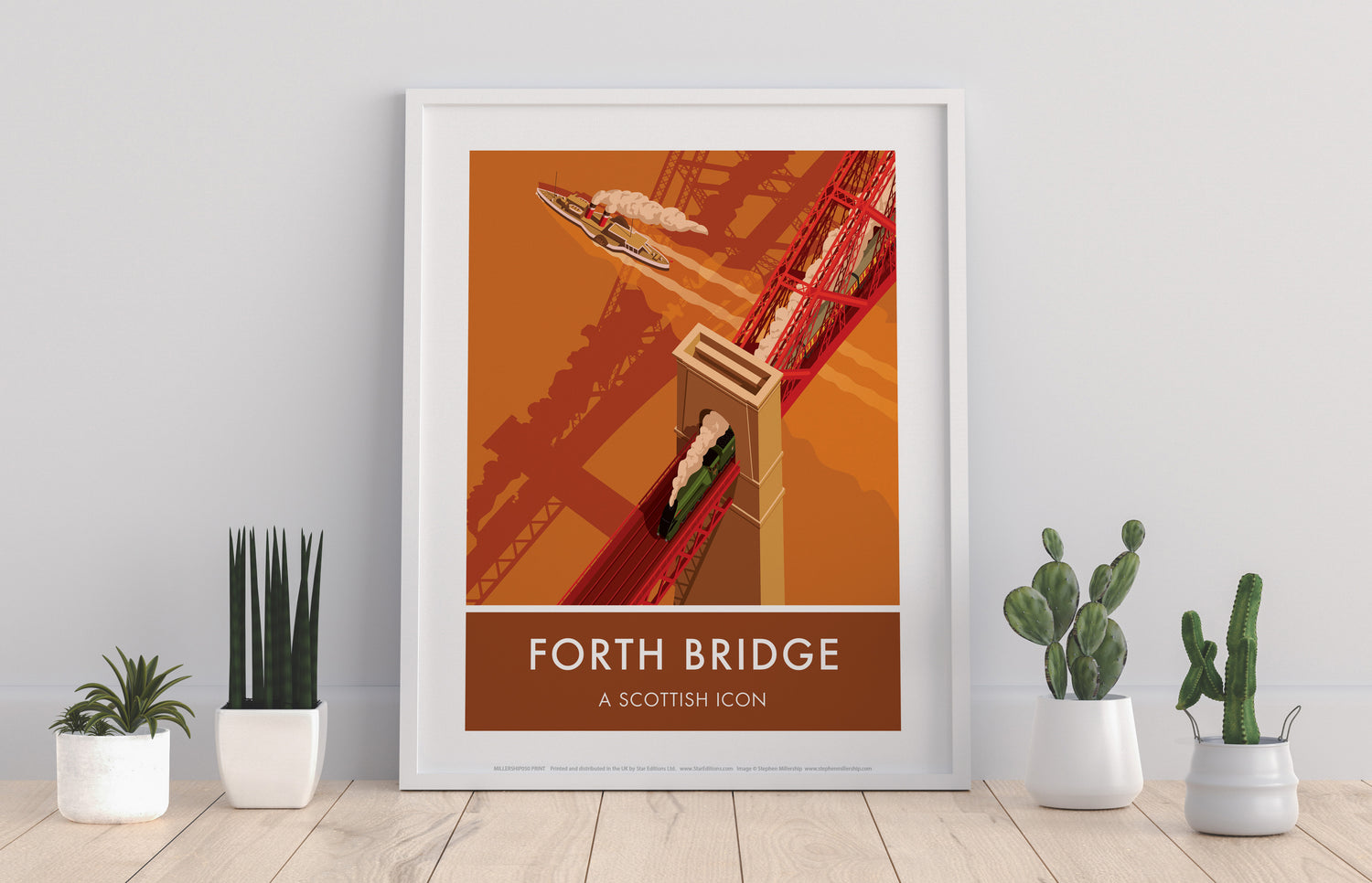 Forth Bridge, Edinburgh - Art Print