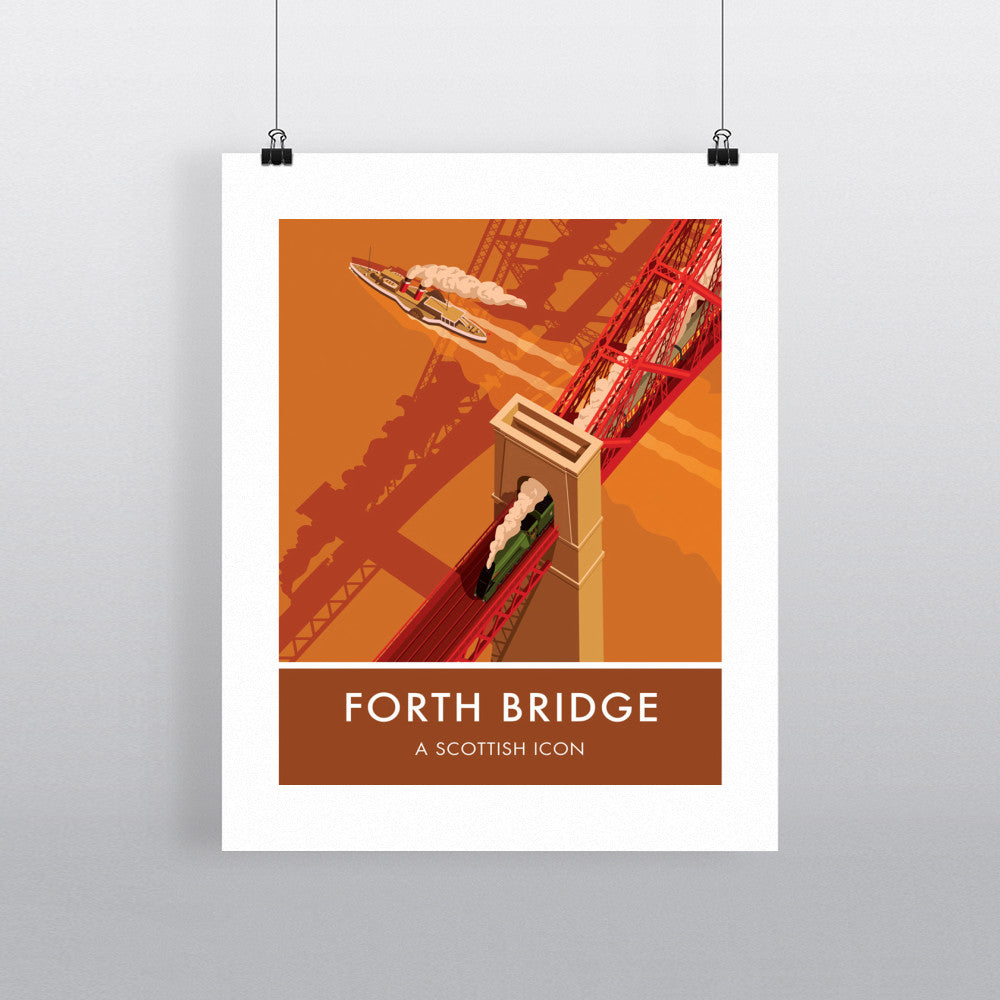 Forth Bridge, Edinburgh - Art Print