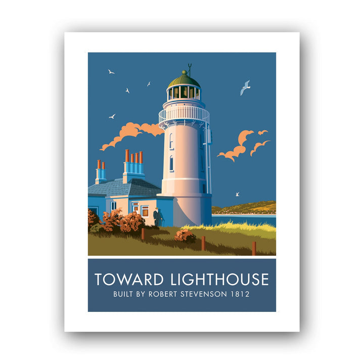 Toward Lighthouse Art Print