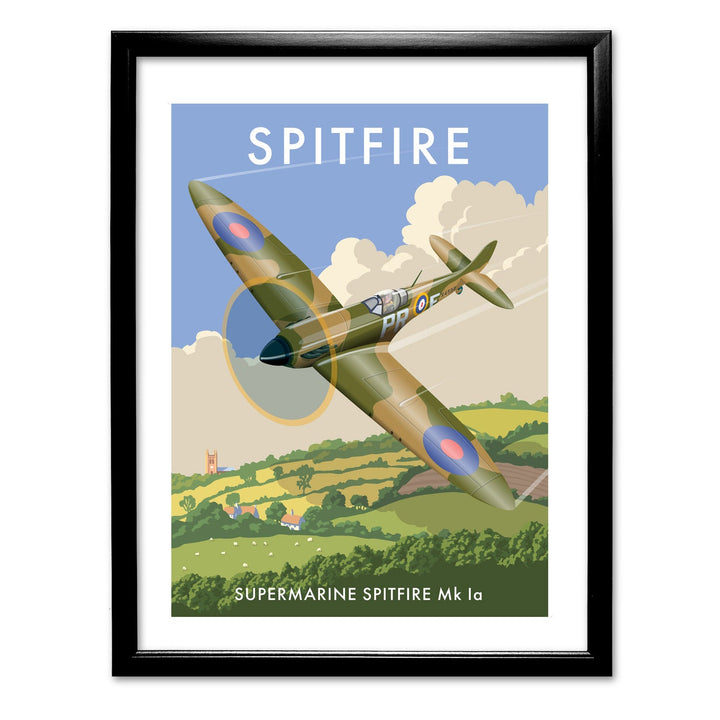 Spitfire, Supermarine Spitfire Mk Ia Art Print