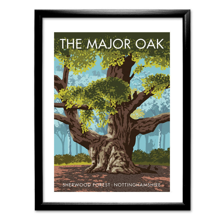 The Major Oak Art Print