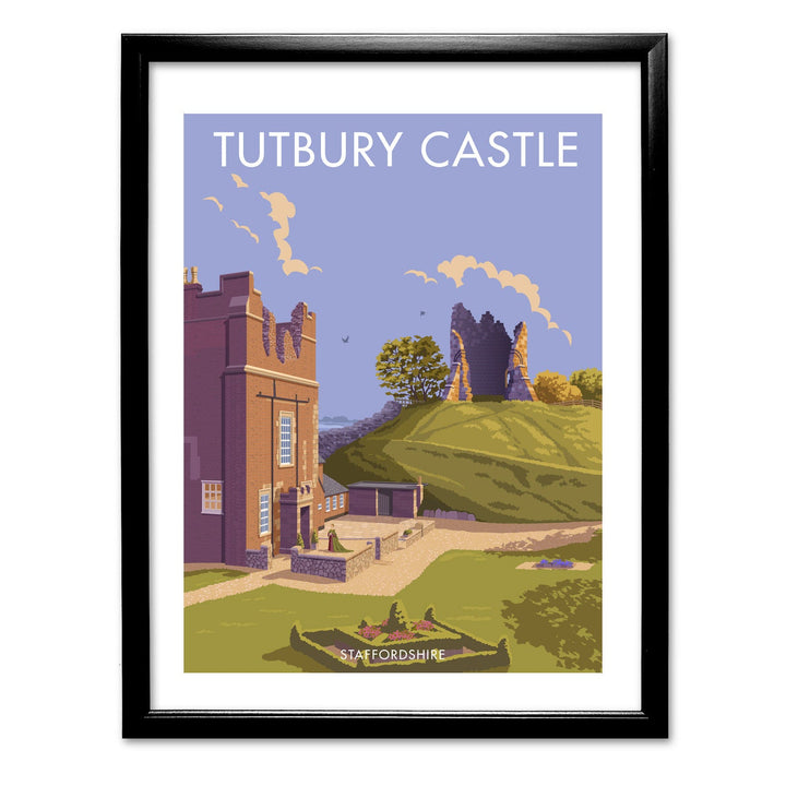 Tutbury Castle Art Print