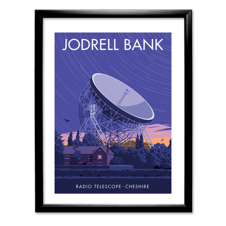 Jodrell Bank, Cheshire Art Print