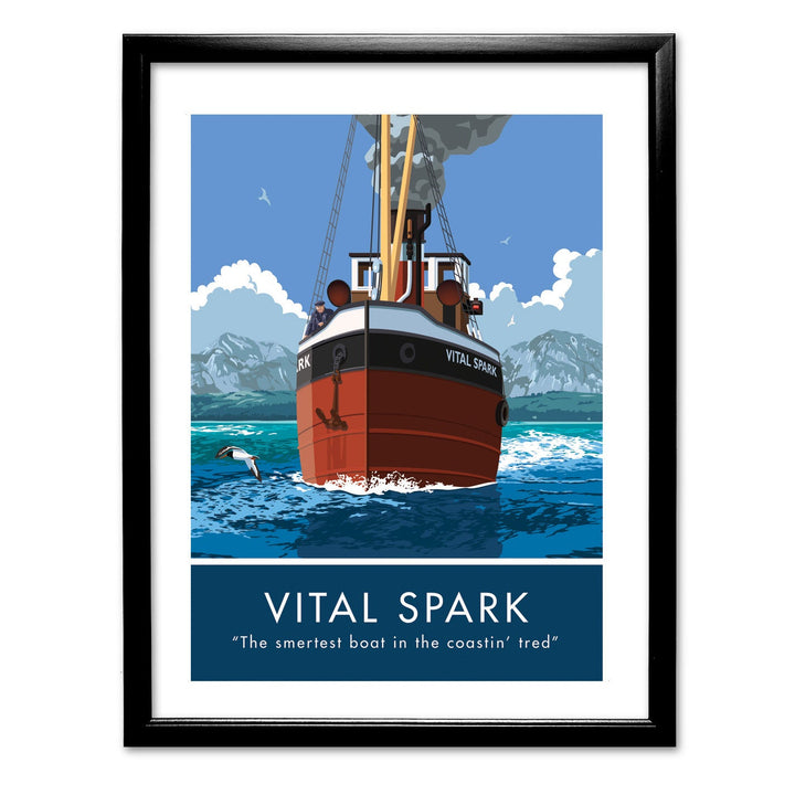 Vital Spark Art Print