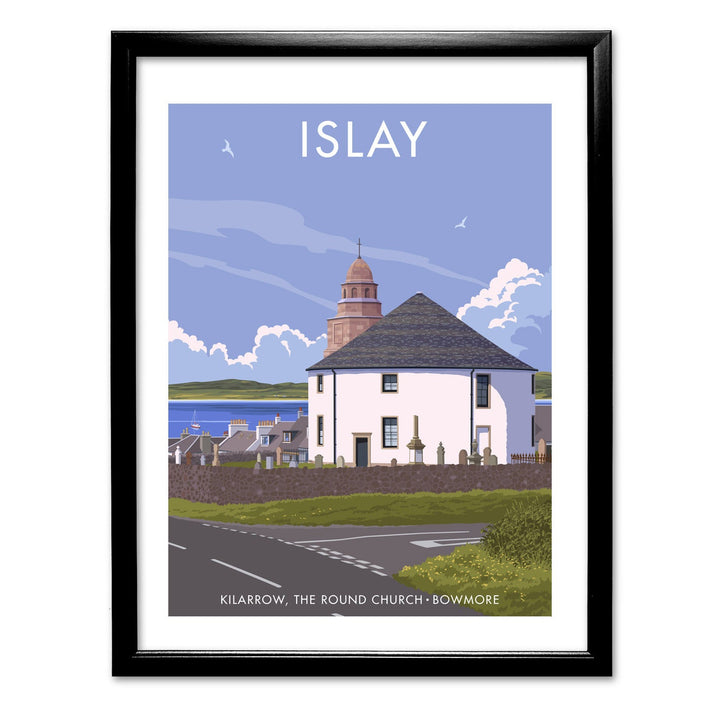 Kilarrow, The Round Church Art Print