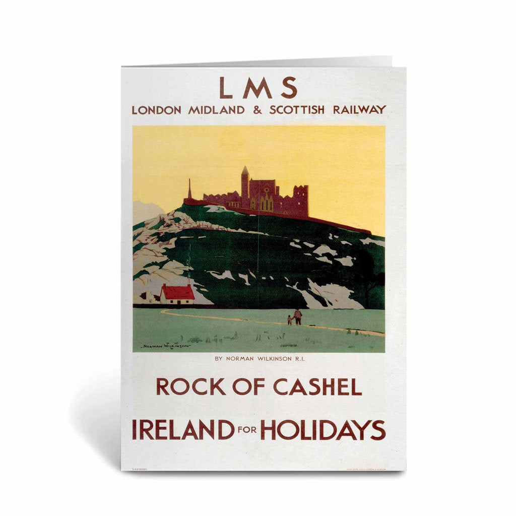 Rock of Cashel - Ireland for Holidays Greeting Card