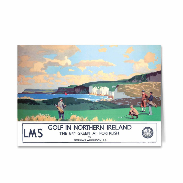 Portrush Golf in Northern Ireland Greeting Card