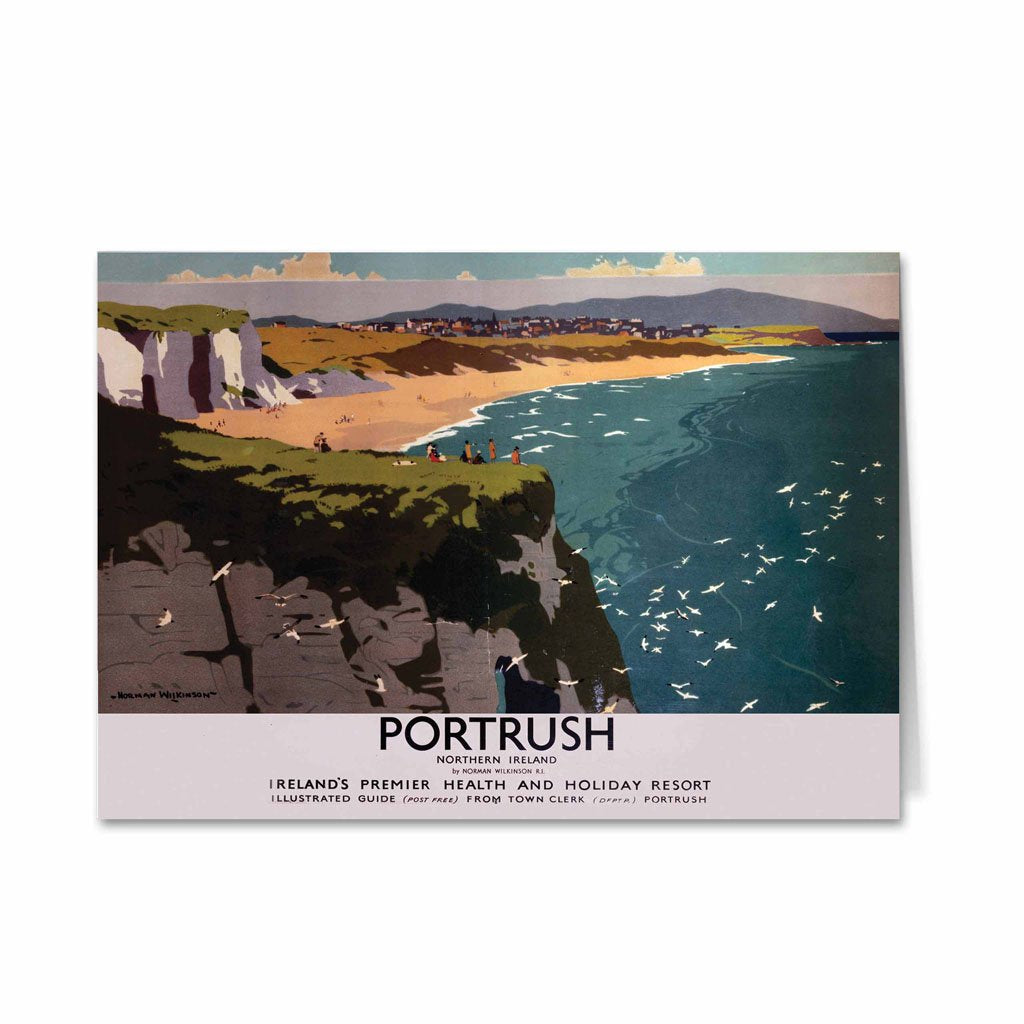 Portrush Premier Health and Holiday Resort Greeting Card