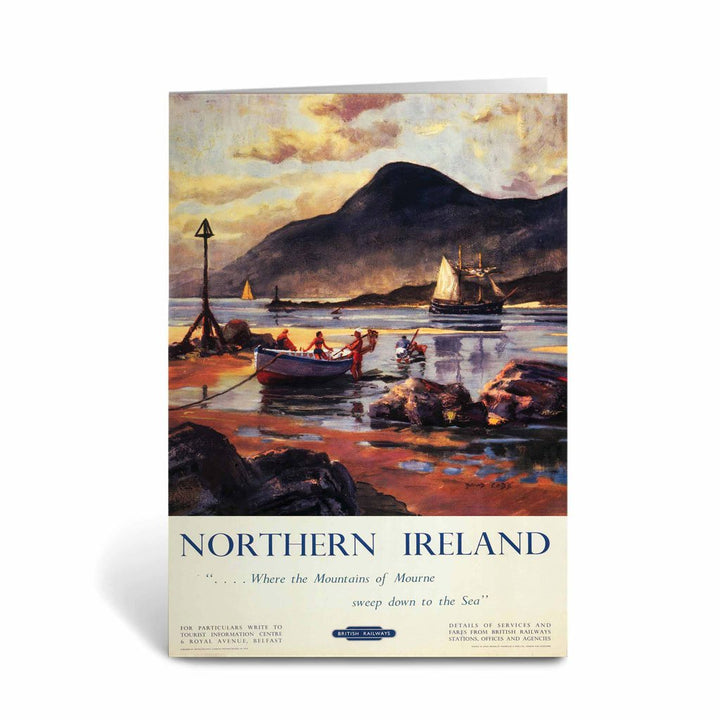 Northern Ireland, the Mountains of Mourne Greeting Card