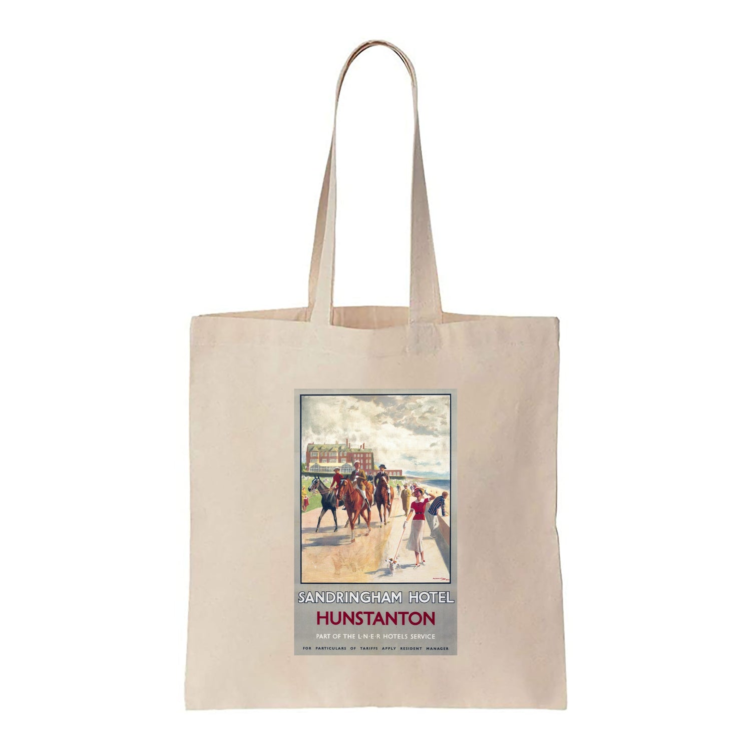 Sandringham Hotel Hunstanton - Canvas Tote Bag