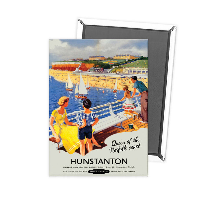 Hunstanton Queen of the Norfolk Coast Fridge Magnet