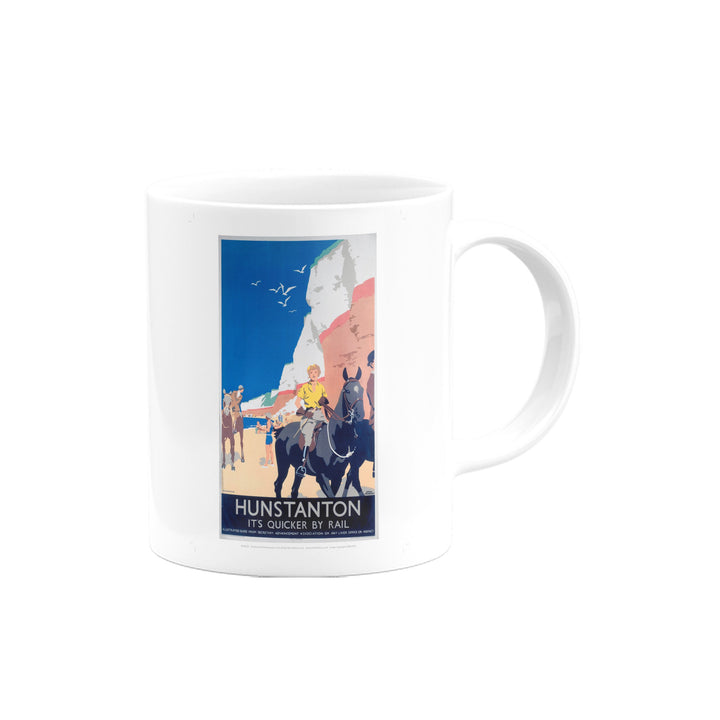 Hunstanton Woman on Horse Mug