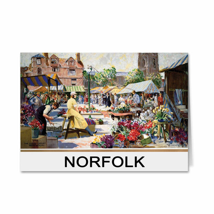 Norfolk Market Greeting Card