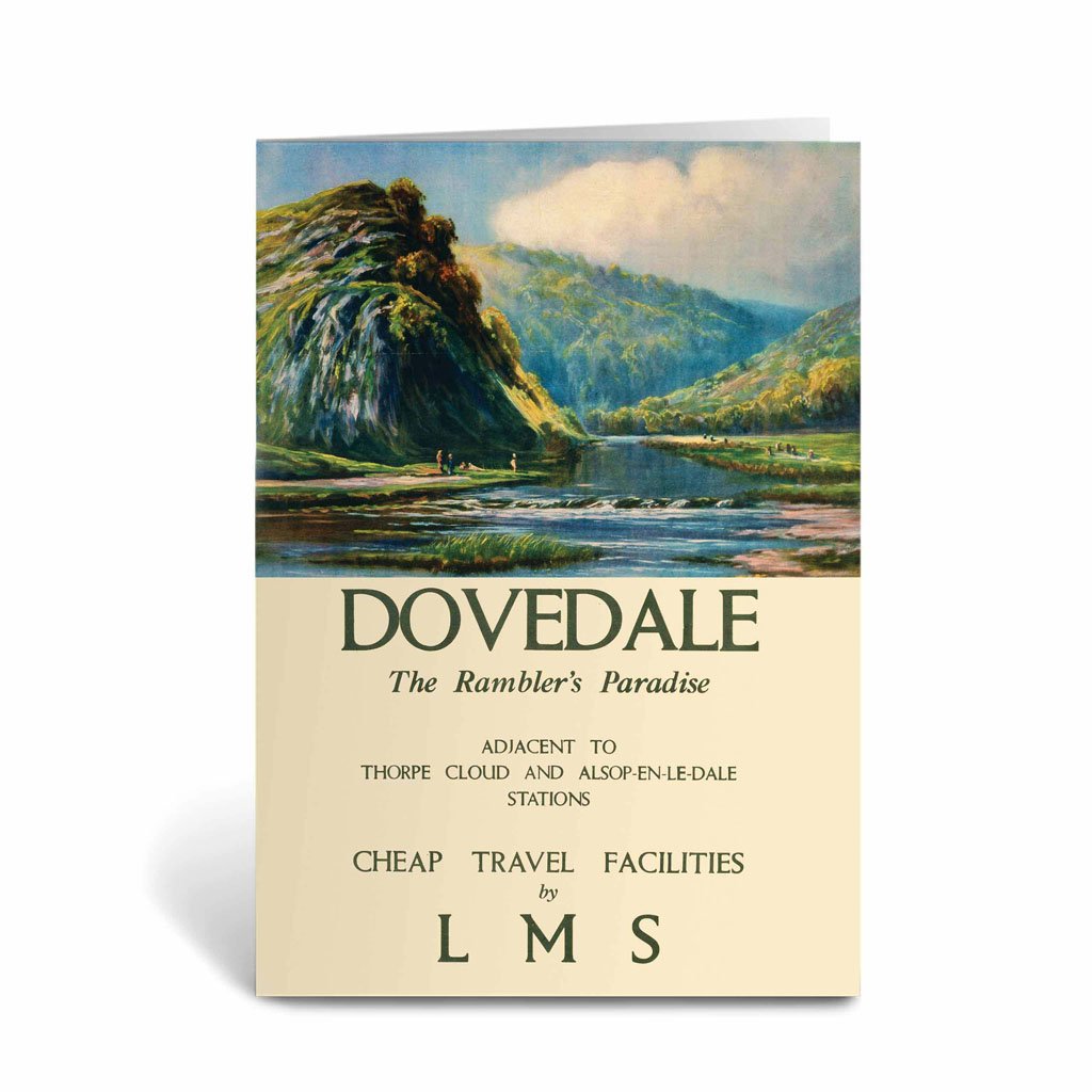 Dovedale, Ramble's Paradise Greeting Card