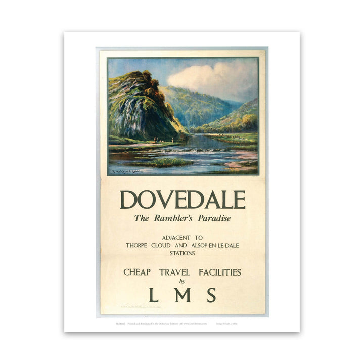 Dovedale, Ramble's Paradise Art Print