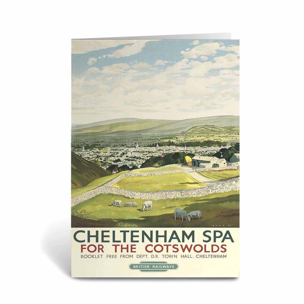 Cheltenham Spa for the Cotswolds Greeting Card