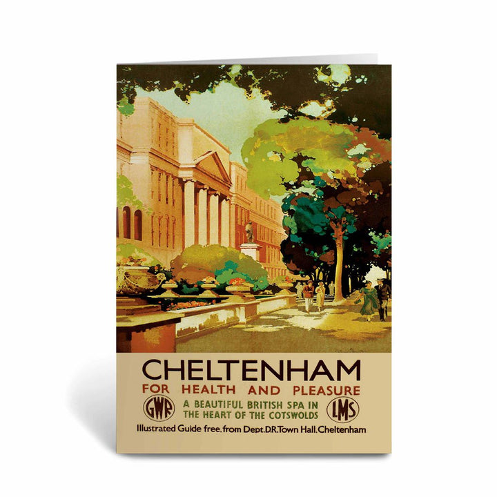 Cheltenham for Health and Pleasure Greeting Card