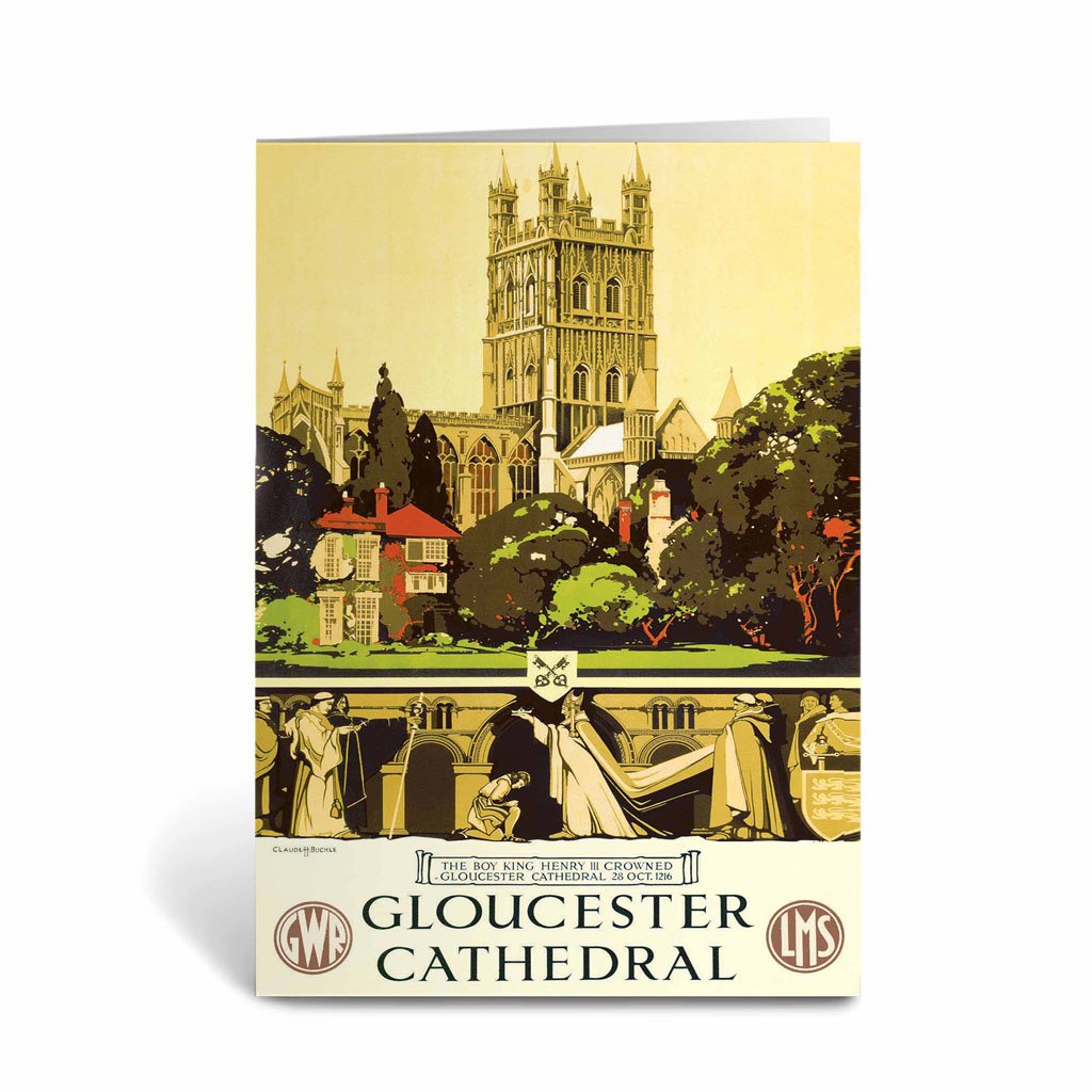 Gloucester Cathedral Greeting Card