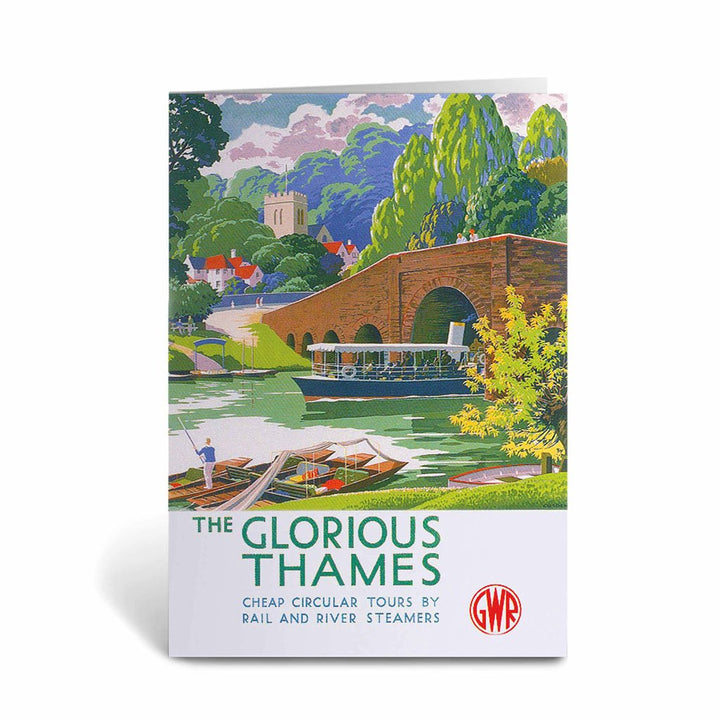 The Glorious Thames Greeting Card