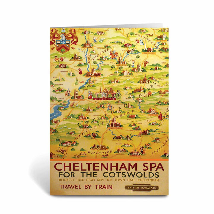 Cheltenham Spa for the Cotswolds Greeting Card