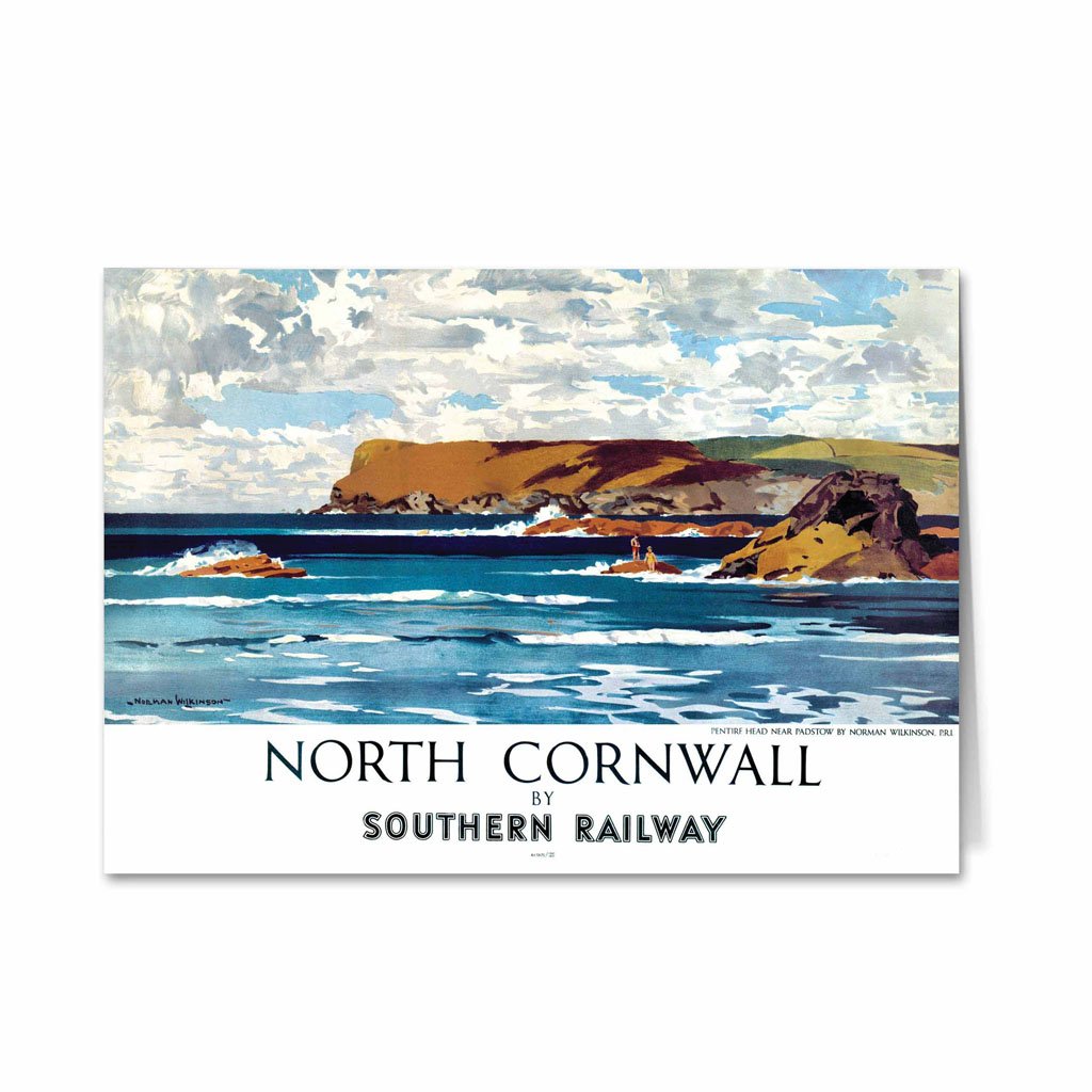 North Cornwall Greeting Card