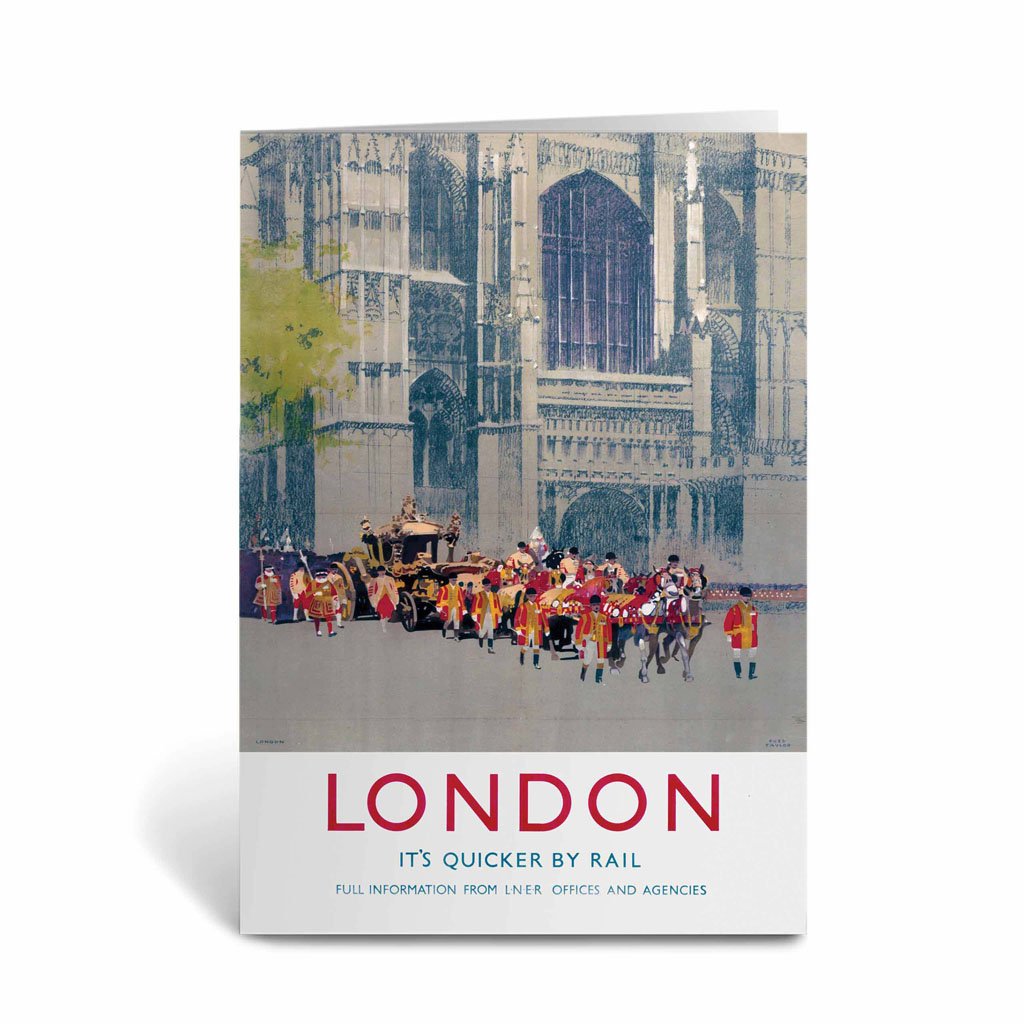 London Parade St Paul's Greeting Card