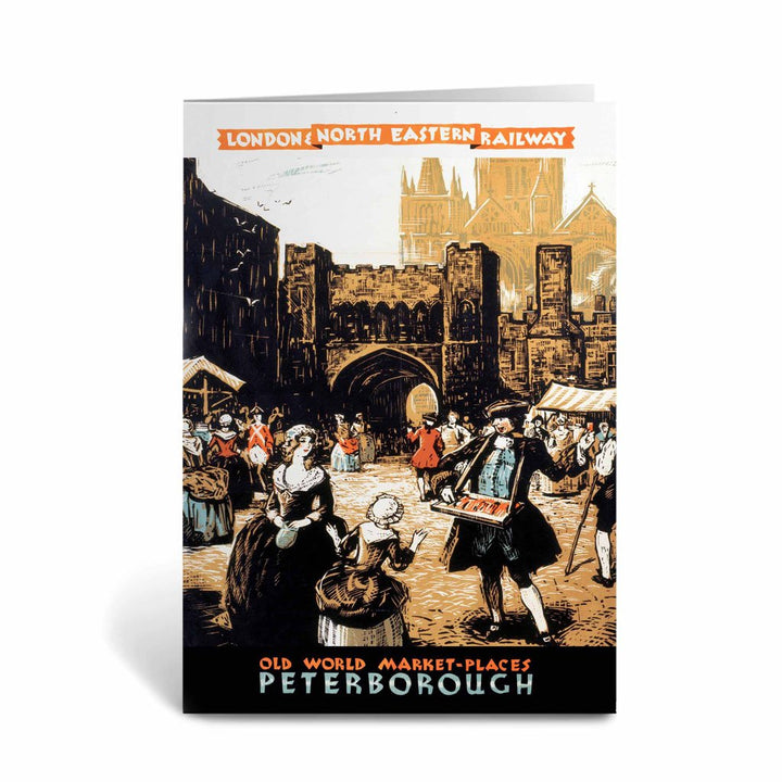 Peterborough, Old World Market Places Greeting Card