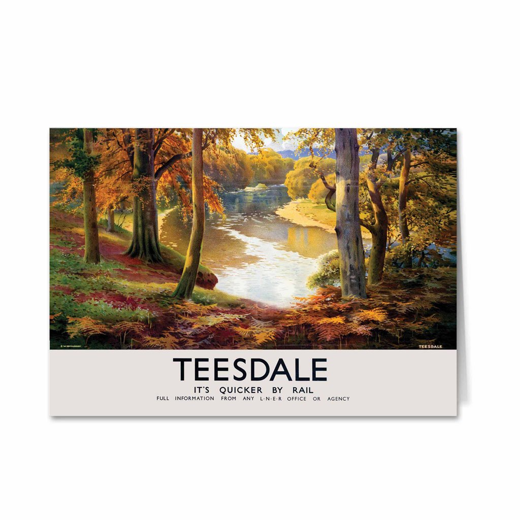 Teesdale Greeting Card