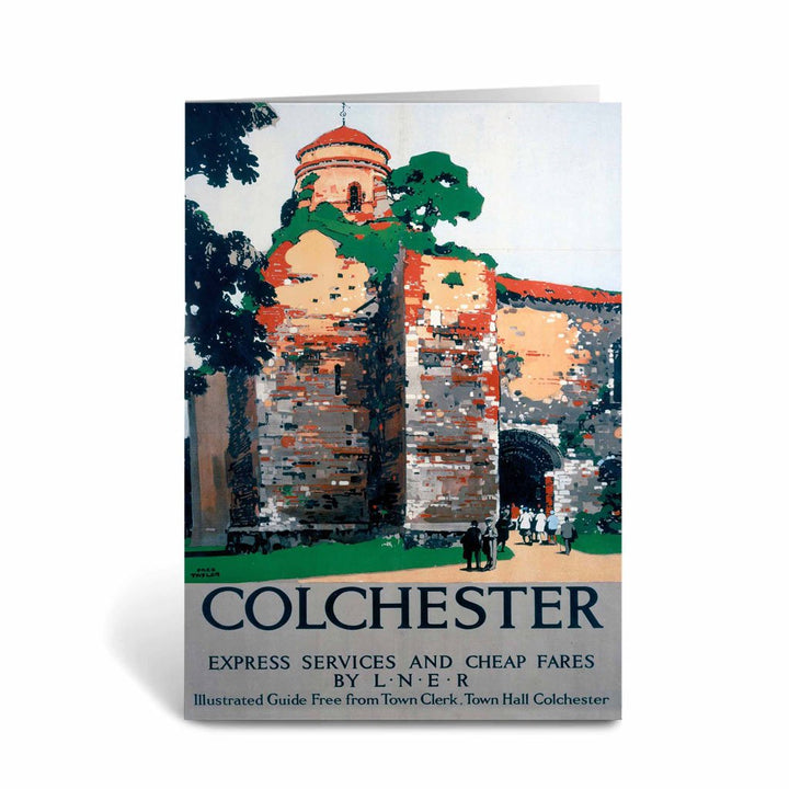 Colchester Castle Greeting Card