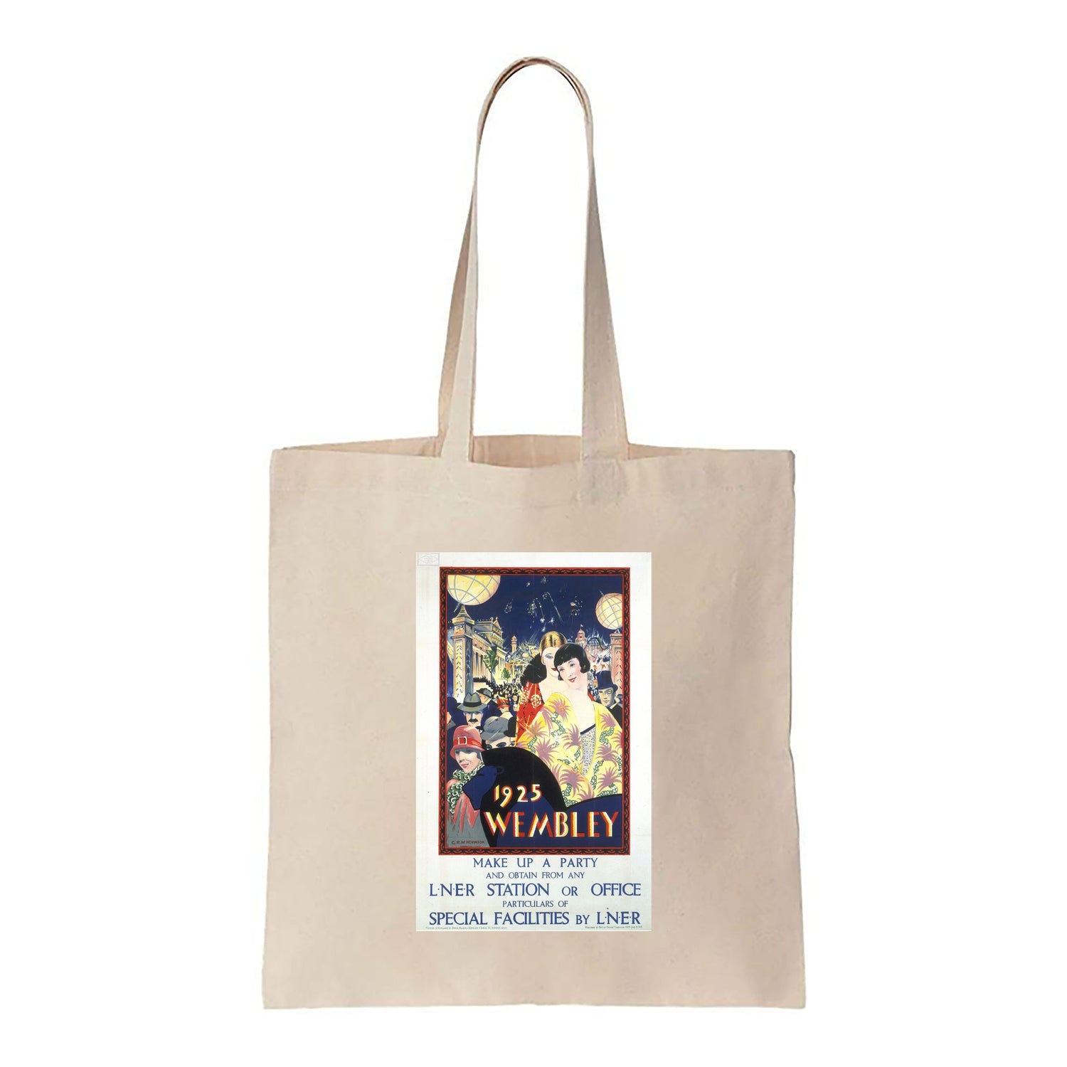 Wembley, 1925 - Canvas Tote Bag