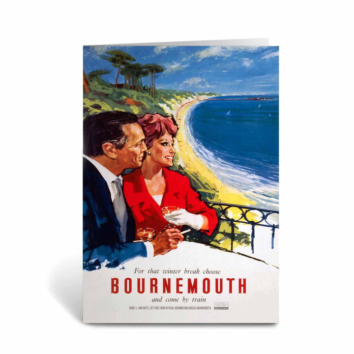 Bournemouth, for thatWinter Break Greeting Card